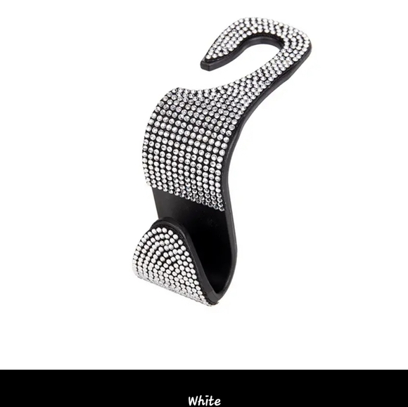 Rhinestone Backseat Headrest Seat Hooks (2pcs) - Picture 8 of 8